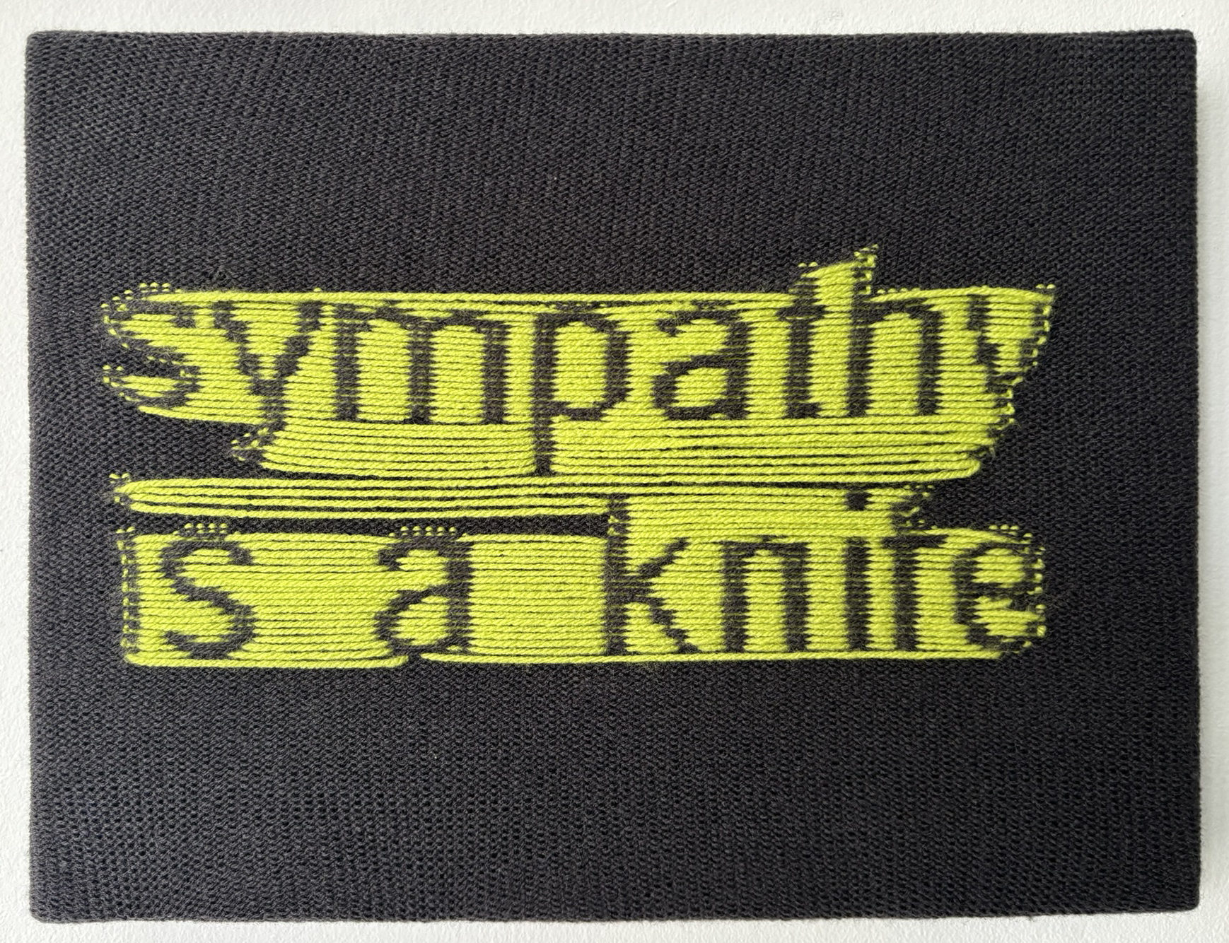 sympathy is a knife